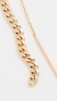 Thumbnail for your product : Zoë Chicco 14k Small Curb Chain Drop Threaders