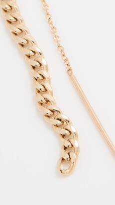 Zoë Chicco 14k Small Curb Chain Drop Threaders
