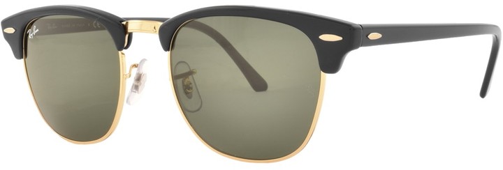 Ray-Ban Clubmaster Sunglasses Black - ShopStyle