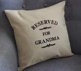 Thumbnail for your product : Iredale Towers Designs Reserved For Grandma/Nanny Embroidered Cushion