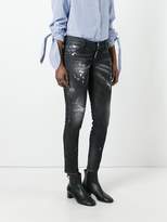 Thumbnail for your product : DSQUARED2 Jennifer distressed stonewash jeans