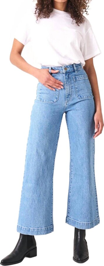 ROLLA'S Sailor Jean Pants In Lily Blue