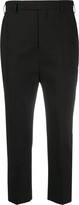 Slim-Fit Cropped Trousers 