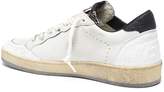 Thumbnail for your product : Golden Goose 'Superstar' glitter collar leather sneakers