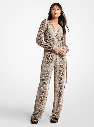 michael kors georgette jumpsuit