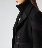 Thumbnail for your product : Reiss Laurent TWO-TONE TAILORED COAT