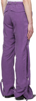 Thumbnail for your product : Y/Project Purple Pop Up Raver Trousers