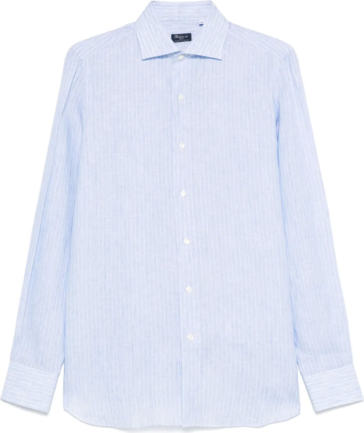 Finamore 1925 Napoli Striped Shirt