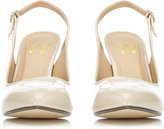 Thumbnail for your product : Wallis Nude Patent Pointed Slingback
