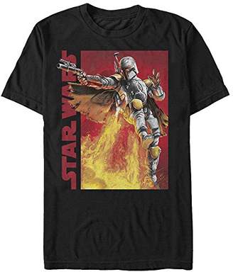 Star Wars Men's My Backpack's Got Jets Graphic T-Shirt