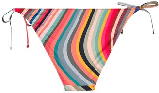 Paul Smith Swirl print tie-side bikini bottoms