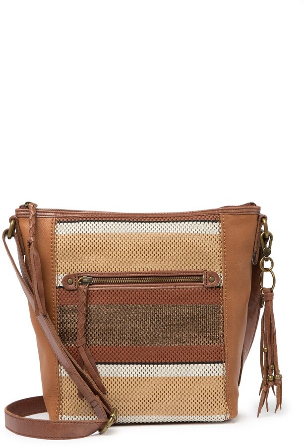 The Sak Alameda Woven Leather Crossbody ShopStyle Shoulder Bags