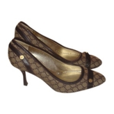 Thumbnail for your product : Celine Brown Cloth Heels