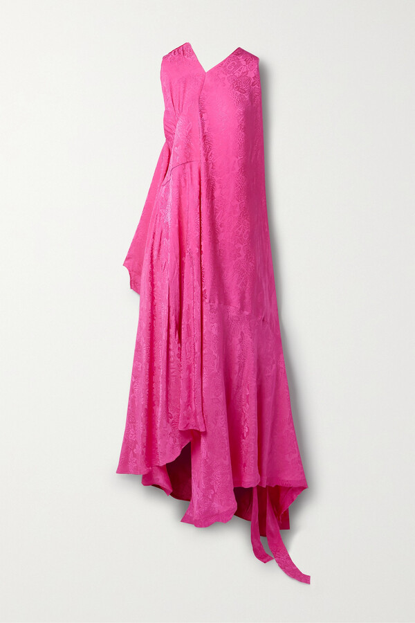 Balenciaga Women's Pink Floral Dresses | ShopStyle