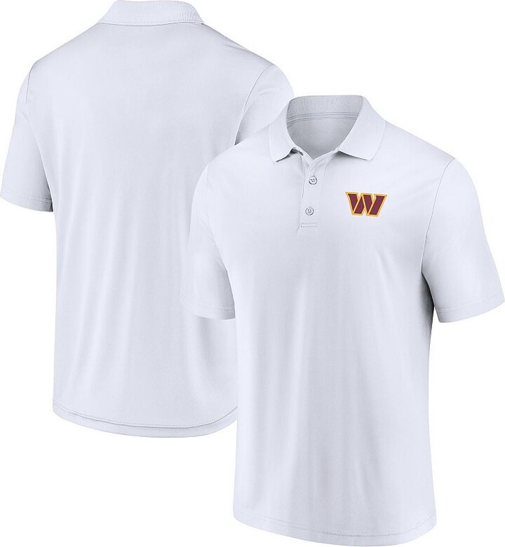 Fanatics Men's White Washington Commanders Component Polo