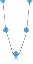 Thumbnail for your product : Murano Naoto Blue Glass Bead Long Necklace