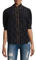 Thumbnail for your product : Coach 1941 Gathered Front Silk Top