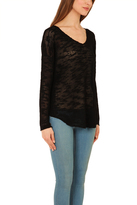 Thumbnail for your product : Helmut Lang Silk V Neck Pullover