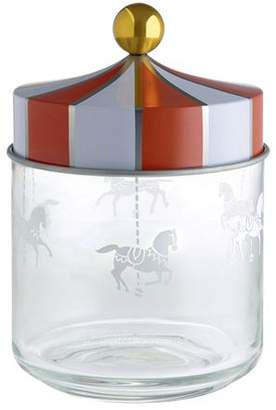 Alessi Circus Medium Glass Container With Lid