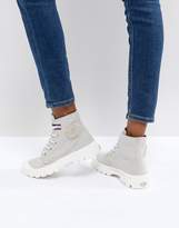 Thumbnail for your product : Palladium Pampa Grey Hi Rive Gauche Flat Ankle Boots