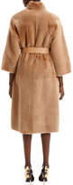 Thumbnail for your product : Rochas Reverse Shearling Coat