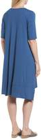 Thumbnail for your product : Eileen Fisher Jersey Asymmetrical A-Line Dress