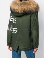 Thumbnail for your product : Mr & Mrs Italy printed parka coat