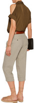 Thumbnail for your product : Michael Kors Collection Pleated Linen Culottes