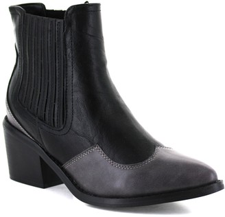 seven7 women's vegan leather ankle boot