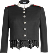 Thumbnail for your product : Alexander McQueen Virgin Wool and Cotton Jacket
