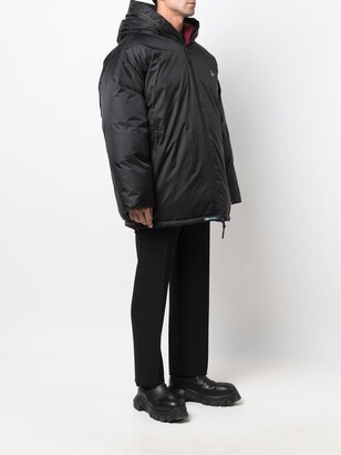 Marni Oversized Side-Zip Puffer Coat