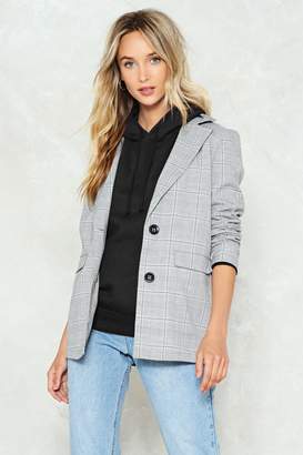 Nasty Gal Well Check You Out Blazer