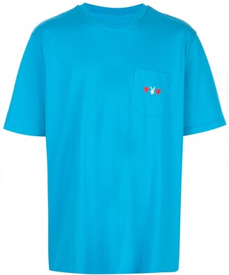 Supreme Men's Blue T-shirts