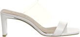 Thumbnail for your product : Office March Two Part Mules White Leather