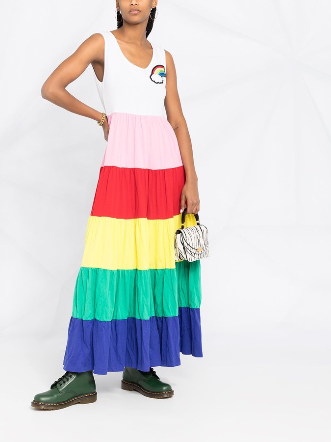 rainbow maxi dresses