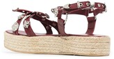 Thumbnail for your product : Toga Pulla Leather Strap Espadrille Sandals