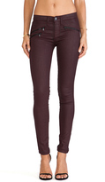 Thumbnail for your product : Black Orchid Coated Zipper Skinny