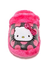 Thumbnail for your product : Hello Kitty Sequin Faux Fur Slide Slipper