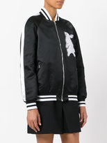 Thumbnail for your product : Markus Lupfer sequin rabbit bomber jacket