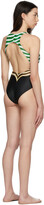 Thumbnail for your product : Dries Van Noten Tricolor Greta One-Piece Swimsuit