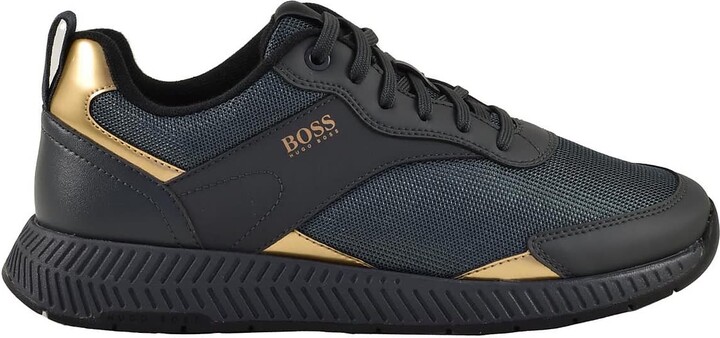 HUGO BOSS Blue Men's Sneakers & Athletic Shoes | ShopStyle