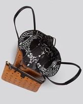 Thumbnail for your product : MCM Tote - Visetos Shopper Project Funky Zebra Reversible