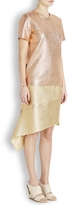 Thumbnail for your product : Reed Krakoff Gold foil canvas skirt