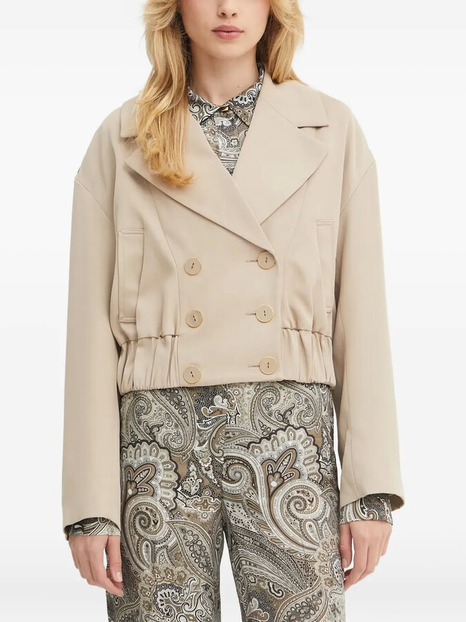 MARCIANO by GUESS Button Double-Breasted Jacket