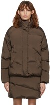 Thumbnail for your product : Woolrich Brown Daniëlle Cathari Edition Down Puff Jacket