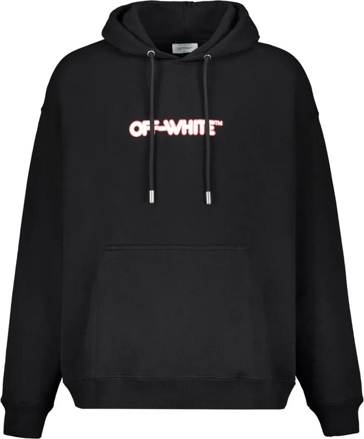 Off-White Logo-Print Hoodie