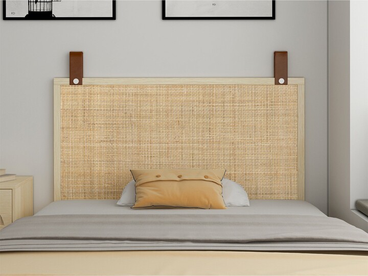 BESTCOSTY Natural Rattan Headboard ShopStyle