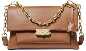 cece large leather shoulder bag