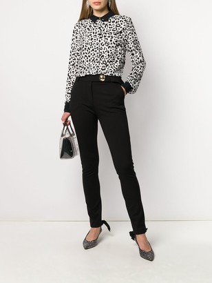 Class Roberto Cavalli Leopard Print Loose-Fit Shirt