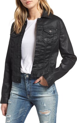 ag black denim jacket